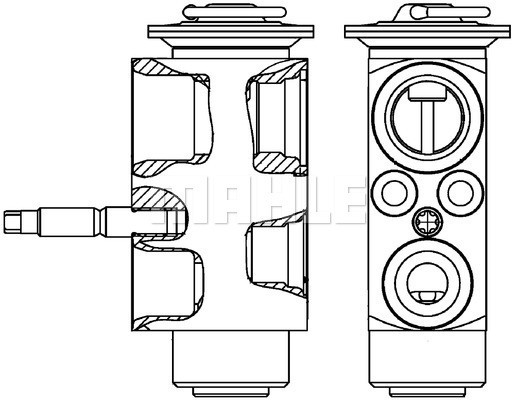 MAHLE Expansionsventil, Klimaanlage MAHLE Expansionsventil, Klimaanlage
