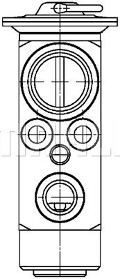 MAHLE Expansionsventil, Klimaanlage