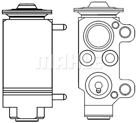MAHLE Expansionsventil, Klimaanlage