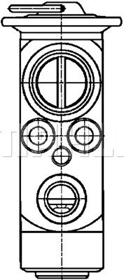 MAHLE Expansionsventil, Klimaanlage
