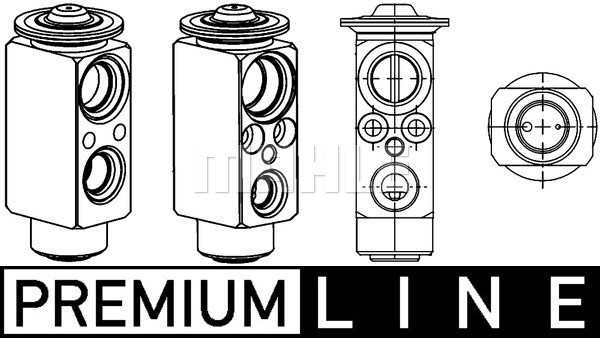 MAHLE Expansionsventil, Klimaanlage