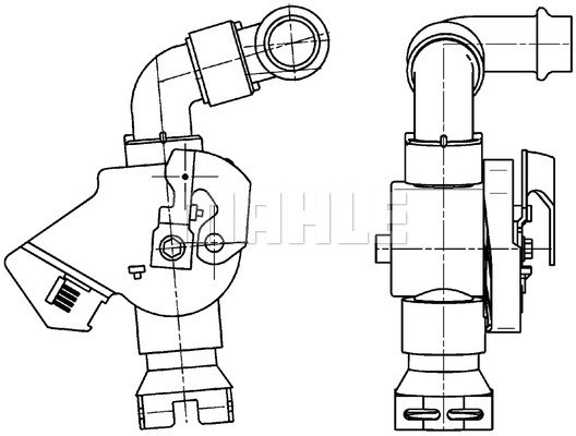 MAHLE Magnetventil, Klimaanlage