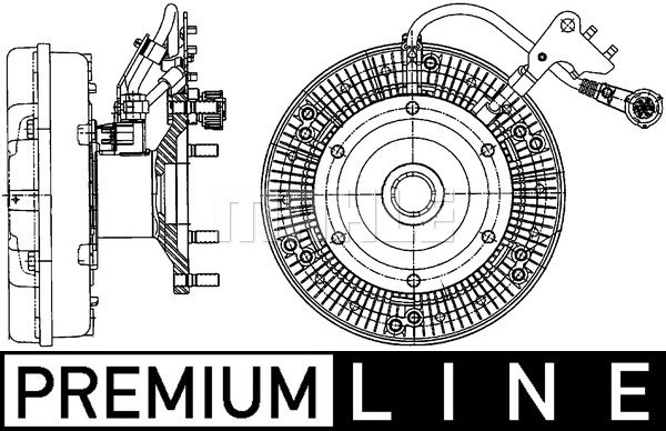 MAHLE Kupplung, Kühlerlüfter