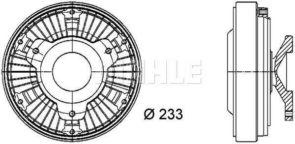 MAHLE Kupplung, Kühlerlüfter