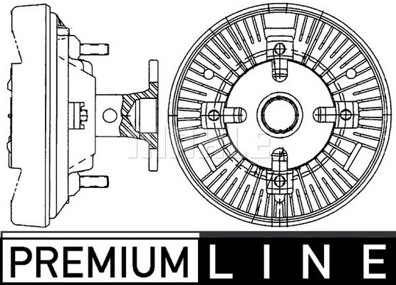 MAHLE Kupplung, Kühlerlüfter