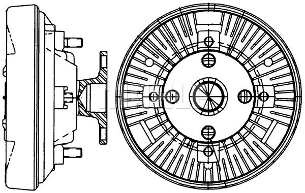 MAHLE Kupplung, Kühlerlüfter