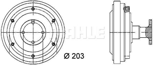MAHLE Kupplung, Kühlerlüfter