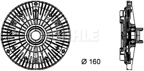MAHLE Kupplung, Kühlerlüfter