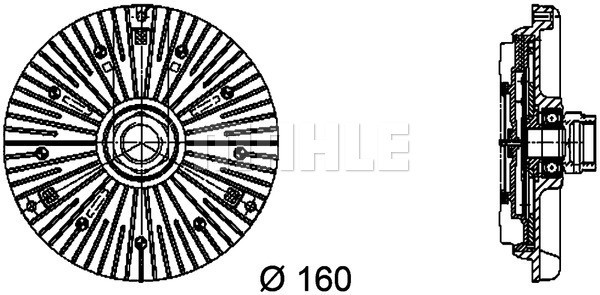 MAHLE Kupplung, Kühlerlüfter