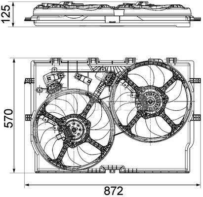 MAHLE Lüfter, Motorkühlung