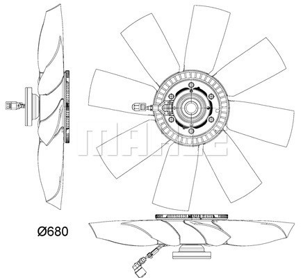 MAHLE Lüfter, Motorkühlung