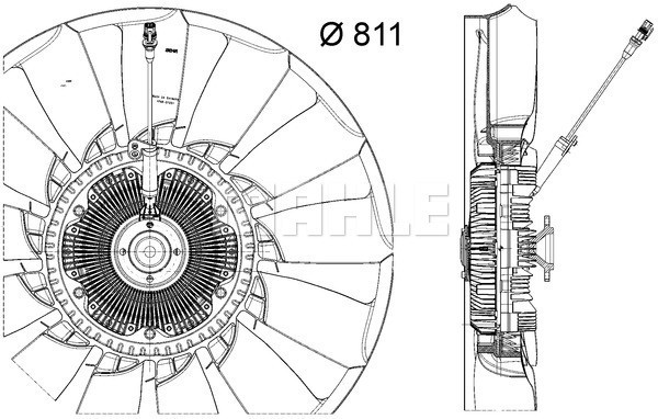 MAHLE Lüfter, Motorkühlung