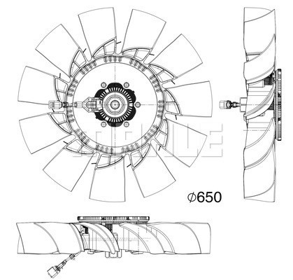 MAHLE Lüfter, Motorkühlung
