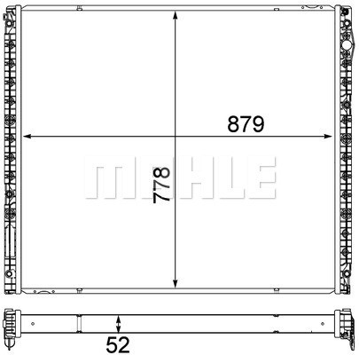 MAHLE Niedertemperaturkühler, Ladeluftkühler