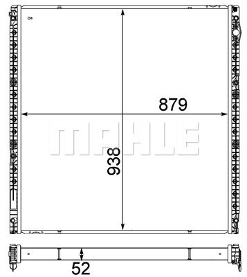 MAHLE Niedertemperaturkühler, Ladeluftkühler