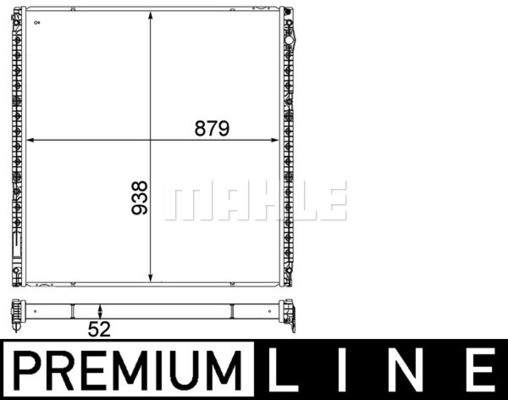MAHLE Niedertemperaturkühler, Ladeluftkühler