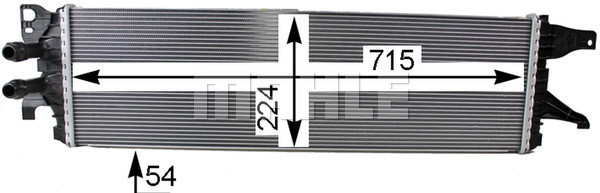MAHLE Niedertemperaturkühler, Ladeluftkühler
