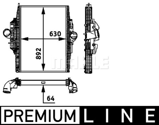 MAHLE Ladeluftkühler