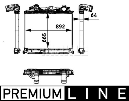 MAHLE Ladeluftkühler