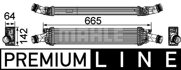 MAHLE Ladeluftkühler MAHLE Ladeluftkühler