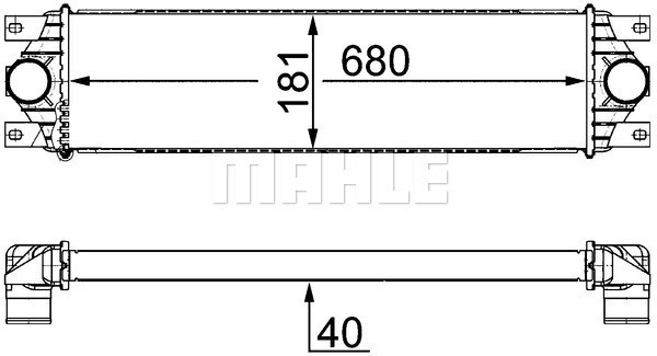 MAHLE Ladeluftkühler