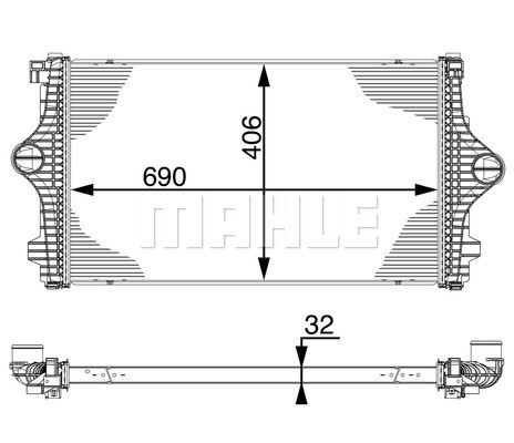 MAHLE Ladeluftkühler