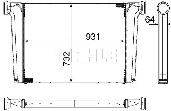 MAHLE Ladeluftkühler