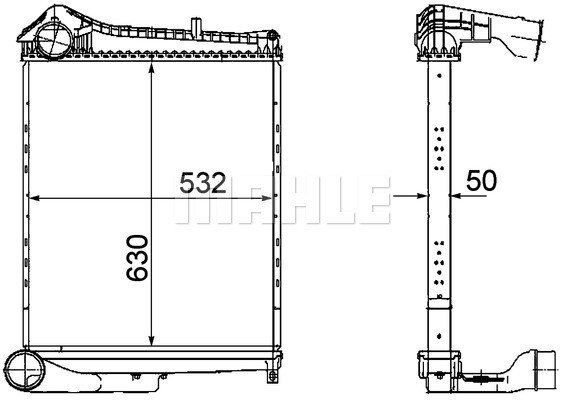 MAHLE Ladeluftkühler
