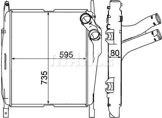 MAHLE Ladeluftkühler