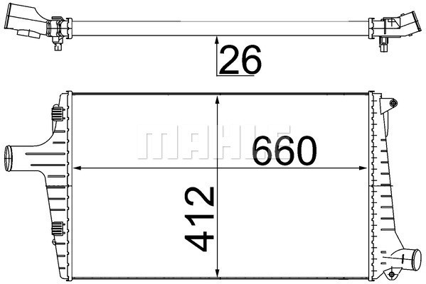 MAHLE Ladeluftkühler