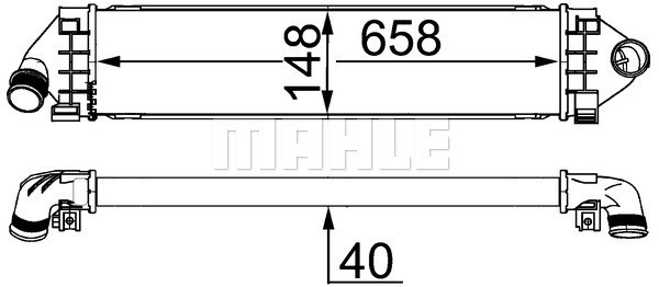 MAHLE Ladeluftkühler MAHLE Ladeluftkühler