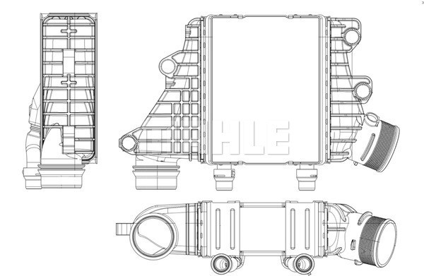 MAHLE Ladeluftkühler
