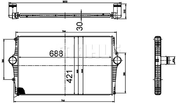 MAHLE Ladeluftkühler