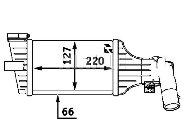 MAHLE Ladeluftkühler MAHLE Ladeluftkühler