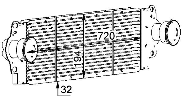 MAHLE Ladeluftkühler
