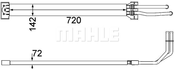 MAHLE Ölkühler, Lenkung