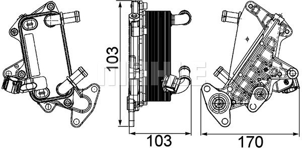 MAHLE Ölkühler, Automatikgetriebe
