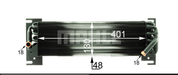 MAHLE Ölkühler, Motoröl