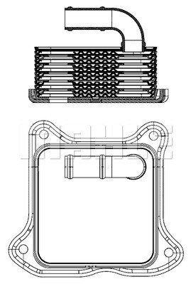 MAHLE Ölkühler, Motoröl