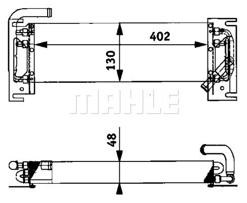 MAHLE Ölkühler, Motoröl