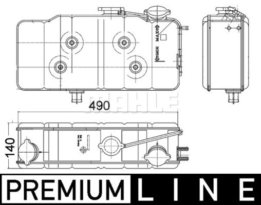 MAHLE Ausgleichsbehälter, Kühlmittel