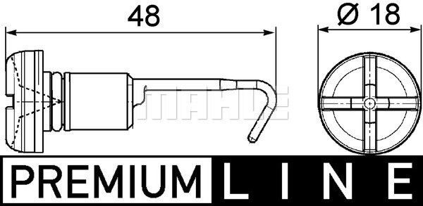 MAHLE Schraube, Kühlerverschluss MAHLE Schraube, Kühlerverschluss