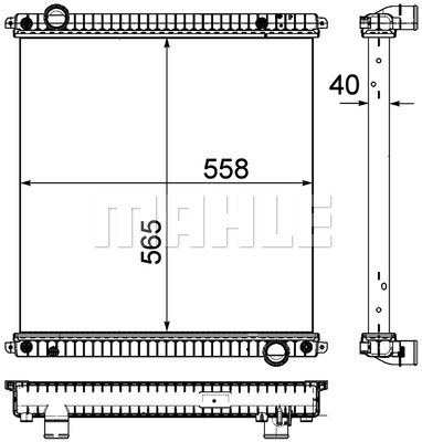 MAHLE Kühler, Motorkühlung