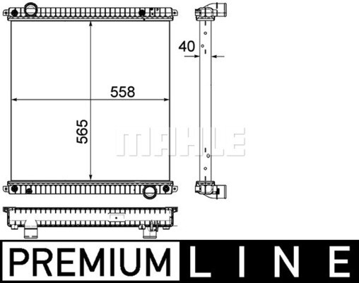 MAHLE Kühler, Motorkühlung
