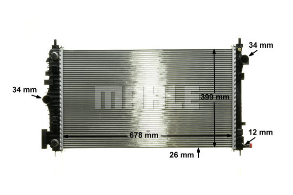 MAHLE Kühler, Motorkühlung