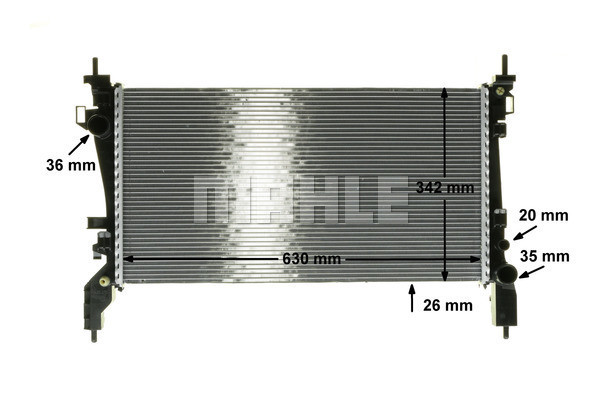 MAHLE Kühler, Motorkühlung