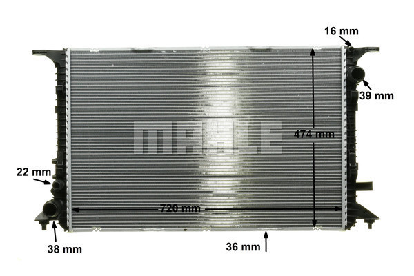 MAHLE Kühler, Motorkühlung