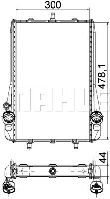 MAHLE Kühler, Motorkühlung