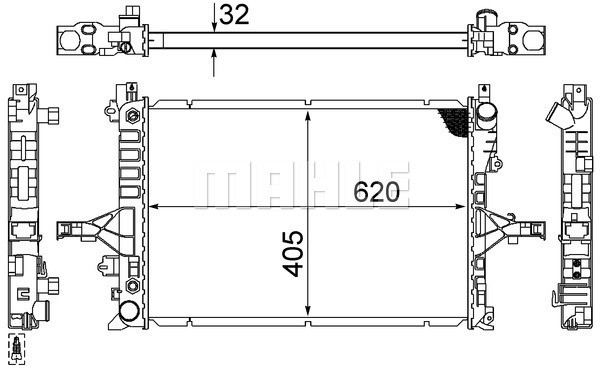 MAHLE Kühler, Motorkühlung