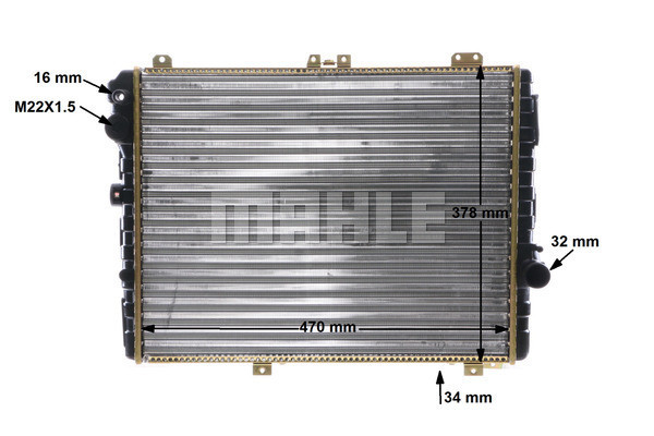 MAHLE Kühler, Motorkühlung